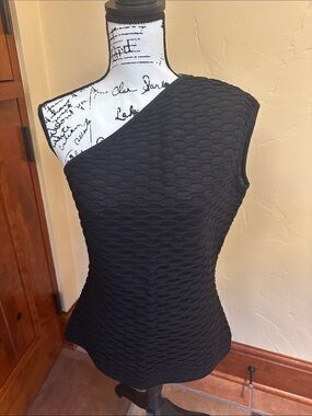 M Missoni Black Textured Knit Top